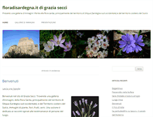 Tablet Screenshot of floradisardegna.it